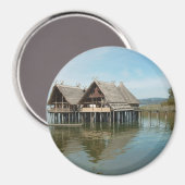 ファールバウテン – Stilt House Museum Unteruhldingen マグネット (正面/裏面)