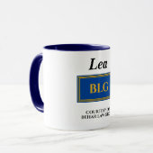 ファーレバーパーソナライズされたオフィスのコーヒーマグ マグカップ (正面左)