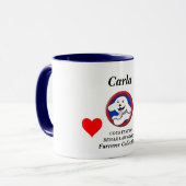 ファーレパーソナライズされたバー企業のマグ マグカップ (正面左)