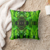 ファーングローブ – インドアコットンアクセント枕 クッション (ブランケット)