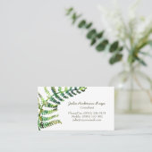 ファーンビジネスカード 名刺 (スタンド正面)