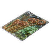 ファーンフィドルヘッズボタニカル ノートブック (左側)