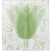 ファーンフォレストミックスnマッチ シャワーカーテン (正面)