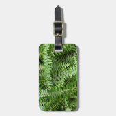 ファーンフロントズIグリーン自然 ラゲッジタグ (正面縦)