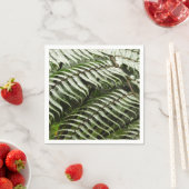 ファーンフロントズIIダークグリーン自然 スタンダードカクテルナプキン (インサイチュ)