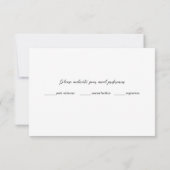 ファーンペッパーの木離れのガーデンブラック 出欠カード (裏面)