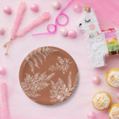 ファーンボタニカルブライダルシャワー紙プレート ペーパープレート