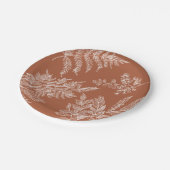 ファーンボタニカルブライダルシャワー紙プレート ペーパープレート