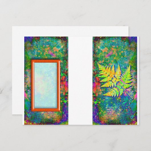 ファーンラゲージタグ ポストカード (正面/裏面)