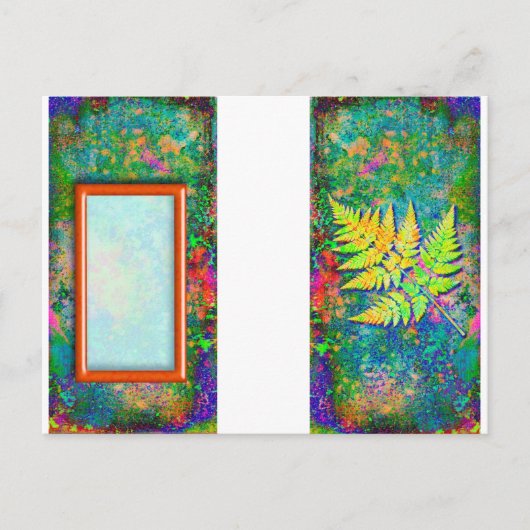 ファーンラゲージタグ ポストカード (正面)