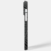 ファーン葉ファインアートの写真(白黒) Case-Mate iPhoneケース (裏面 / 左)