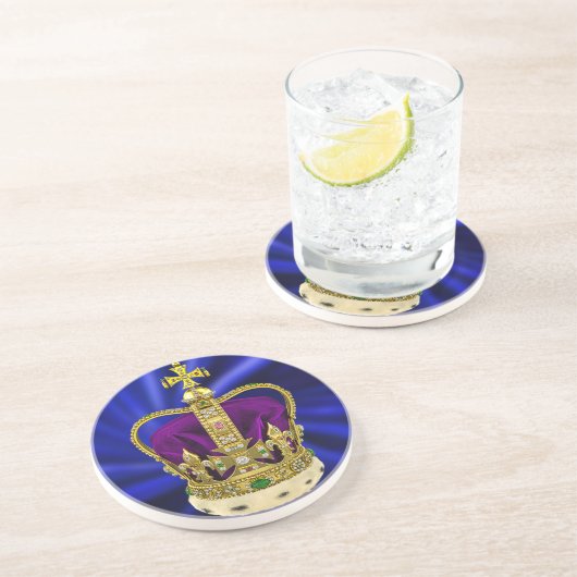 ファー付きセントエドワーズクラウン コースター (側面)