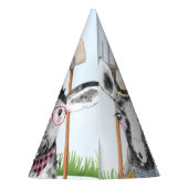 ファー描ム・アニマルズ・バースデー・パーティー・ハット パーティーハット (裏面)