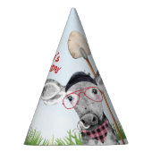 ファー描ム・アニマルズ・バースデー・パーティー・ハット パーティーハット (右)