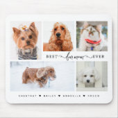 ファー最高のママのペットのママのための写真コラージギフト マウスパッド (正面)