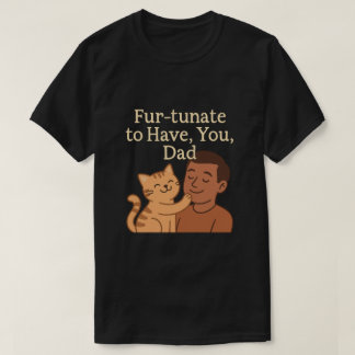 ファー・チュネートさんパパ – かわいい猫のプレゼント Tシャツ