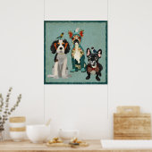 ファー&フェザーアート ポスター (キッチン)