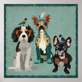 ファー&フェザーアート ポスター