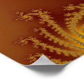 ファー – フラクタルポスター ポスター (角)