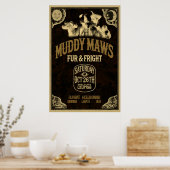 ファー&右OGフライヤー ポスター (キッチン)