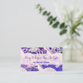 ファ日本のン伝統的アートイベントショップ 名刺 (スタンド正面)