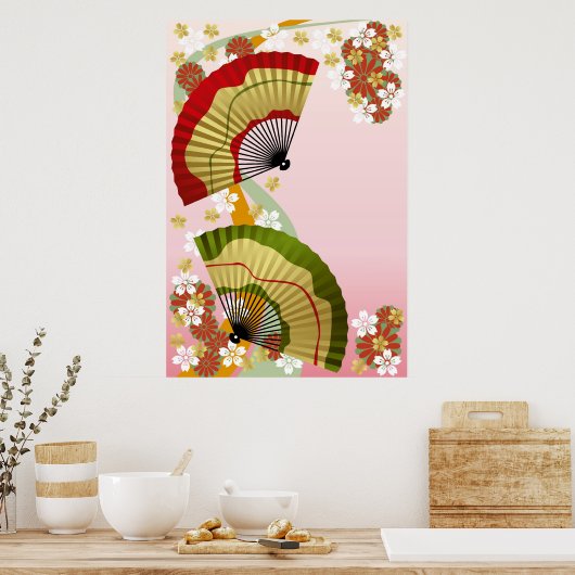 ファ日本のン3 ポスター (キッチン)