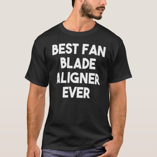 ファ最高のンブレードのアライナー Tシャツ (正面)