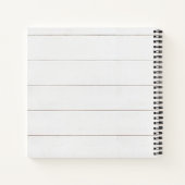 ファ最高のームハウスノート ノートブック (裏面)