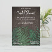 ファ素朴ン結婚ブライダルシャワー招待状 招待状 (スタンド正面)