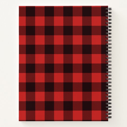 ファ素朴ームハウスフランネルおばあちゃんのレシピ帳 ノートブック (裏面)