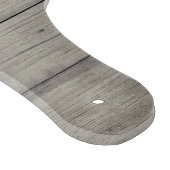 ファ素朴ームハウス航海のティール（緑がかった色）ブルーカニモノグラム カッティングボード (角)