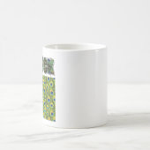 ファ表現ジィ®ピーコックアニマルプリント コーヒーマグカップ (中央)