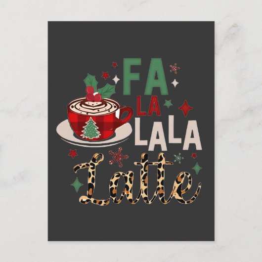 ファ・ラ・ラ・ラ・ラテ 楽しいクリスマス サンタ クリスマス (正面)
