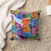 フアイナン中国シティマップ クッション (ブランケット)