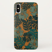 フアキニベイハワイアンハイビスカスヴィンテージウッド Case-Mate iPhoneケース (裏面)