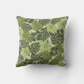 フアキニベイハワイアンハイビスカスヴィンテージフローラ クッション (裏面)