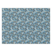 フアキニベイハワイアンハイビスカスヴィンテージフローラ テーブルクロス (正面(横))