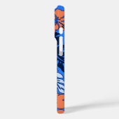 フアキーニベイハワイアンハイビスカス王室のブルー Case-Mate iPhoneケース (裏面 / 左)