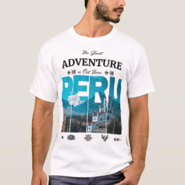 フアラズペルーTシャツ | Ancash, Inca, Andes, Trail Tシャツ
