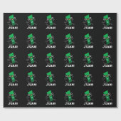 フアンおもしろいメキシコNo.1プンダークBG ラッピングペーパー (フラット)