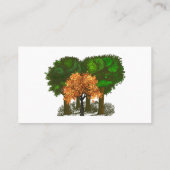 フアンの造園ローンモーワーパーソンツリーズ 名刺 (裏面)