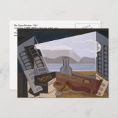 フアングリスザオープンウィンドウファインアート ポストカード (正面/裏面)