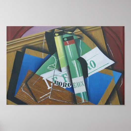 フアングリスザボルドーボトル ポスター (正面)