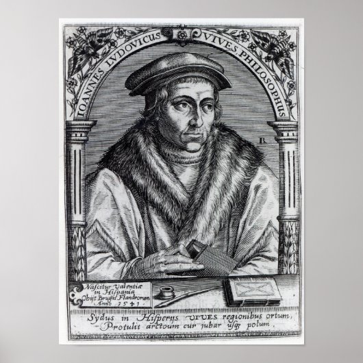 フアンルイスヴィヴ ポスター (正面)