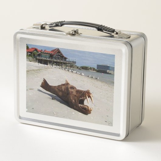 フアン・カバナによる海の怪獣ランチボックス メタルランチボックス (正面)