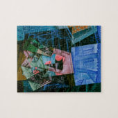 フアン・グリスの《窓辺の静物》 ジグソーパズル (横)