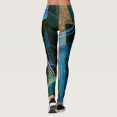 フアン・グリスの《窓辺の静物》 レギンス (裏面)