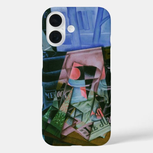 フアン・グリスの《窓辺の静物》 Case-Mate iPhoneケース (裏面)