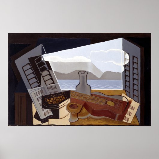 フアン・グリス・ザ・オープン・ウィンドウ ポスター (正面)