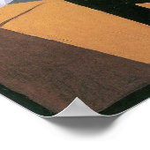 フアン・グリス – ピエロ ポスター (角)